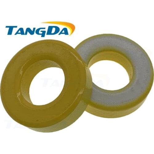 T106-26A Iron powder cores T106 26A OD*ID*HT 27*14.5*8mm 67nH/N2 75ue Iron dust Ferrite Toroid Core toroidal TANGDA Q