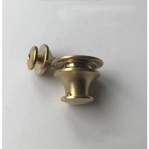 Solid brass DIY leather craft bag clip button buckle 2pcs/set 2sets/lot