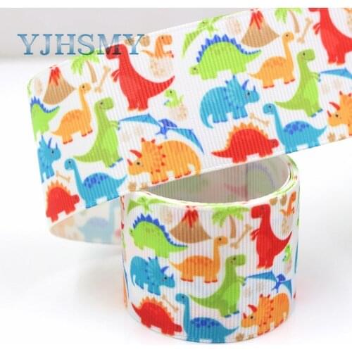 YJHSMY G-18925-1144,10 yards,38 mm Animal cartoon Ribbons,Thermal transfer Printed grosgrain,Gift wrapping DIY materials