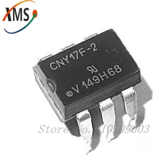 10pcs CNY17F-2 DIP-6 CNY17-2 DIP CNY17F-3 CNY17-1 CNY17F DIP6 CNY17