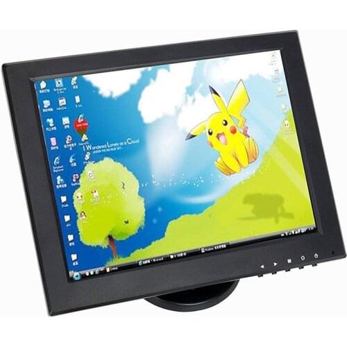 1024*768 12" Screen Ration 4:3 Resistive Touch Screen Monitor for POS System