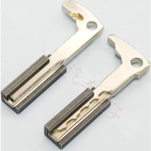 2PCS/Lot HU64 Key Machine Fixture Parts for Benz Key Cutting WENXING DEFU Vertical Key Duplicating Machines Spare Parts Clamp