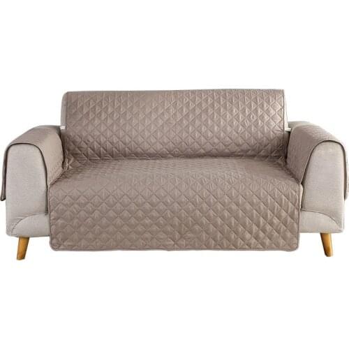 3 Seater Quilted Anti-Wear Sofa Covers for Dogs Pets Kids, Couch Recliner Slipcovers Armchair Furniture Protector