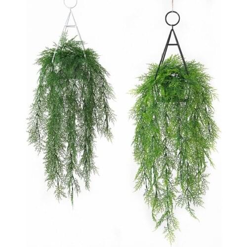 70cm Ivy Green false leaf wreath plant rattan leaf home decoration plastic rattan wall decoration artificial plant