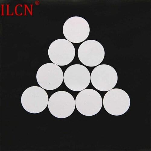 125khz ID RFID Read Only White Coin Crad Access Control Keyfob Key Fob EM4100 TK4100 25mm Accessories Fast Shipping 100pcs