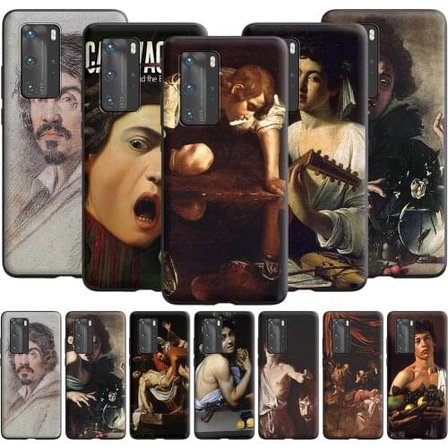 Caravaggio The Soul and Blood Case for Huawei P10 Lite P20 P30 P Smart 2021 Z P40 Pro
