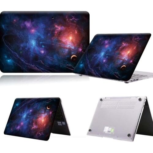 Star And Galaxy Pattern Laptop Case For Huawei MateBook 13/13 AMD Ryzen/14/D14/D15/X 2020/X Pro/Pro 16.1/Honor MagicBook 14/15