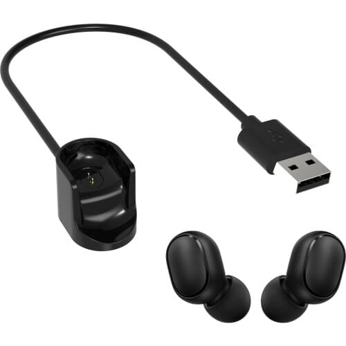 Dock Charger Adapter USB Fast Charging Cable Cord Wire for Xiaomi Redmi AirDots 2/S Wireless Bluetooth Airdots2 TWS Earphone