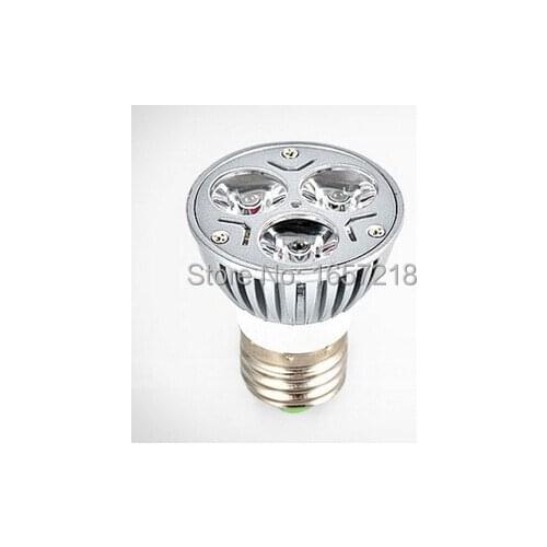 E27 9W led Spot Light high power Bulb Cool White/Warm White dimmable 220V 110V lamp Light Free shpping 1pcs/Lot