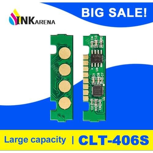 INKARENA CLT-K406S CLT406 clt-406s for Samsung CLP-360 CLP-362 CLP-364 CLP-365 SL-C410W SL-C460W SL-C460FW CLX-3300 CLX-3307FW
