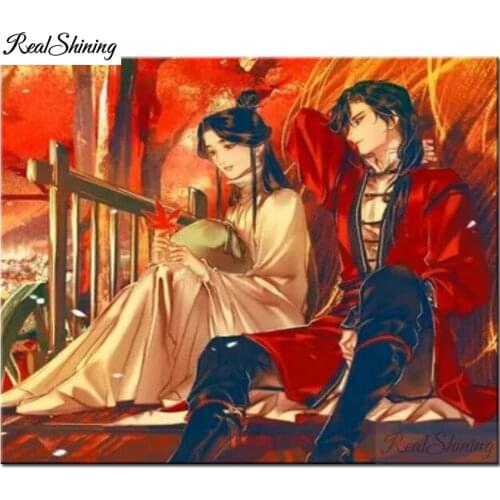 5d diy diamond painting tian guan ci fu full,square,round diamond embroidery art diamond mosaic Anime character,home art F267