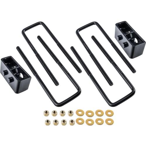 BLACK FOR FORD F150 2WD 4WD 2" REAR LEVELING LIFT KIT 2004 2005 2006 2007 2008 2009 2010 2012 2013 2014 2015 2016 2017