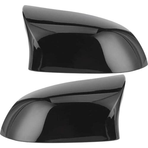 Rearview Mirrors Cover Side Wing Mirror Cap Trim Fit for BMW X3/X4/X5/X6 F25 F26 F15 F16 Auto accessories