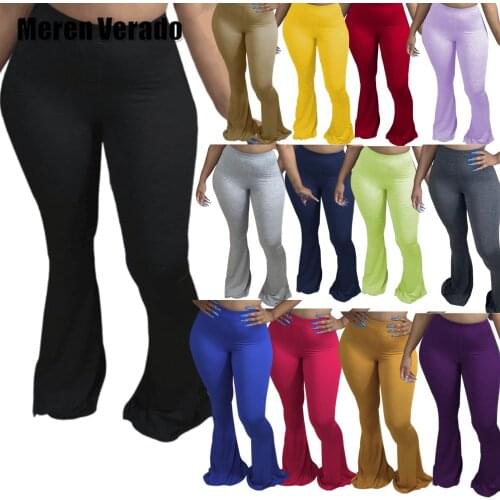 Lemon Gina Women's Flared Trousers