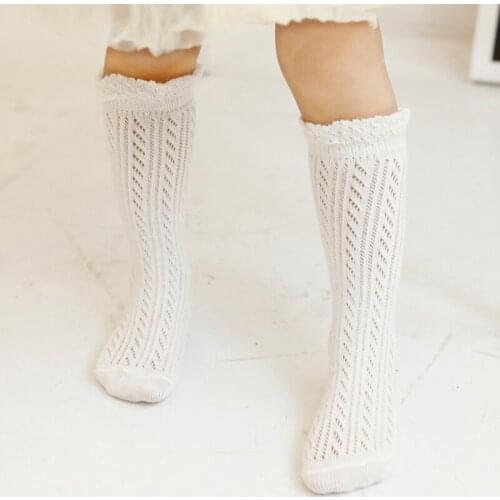 0-24month Summer Mesh Kids Socks Girls Baby Knee High Sock Newborn Infant Knee-highs Boy Girl Socks Kids infant