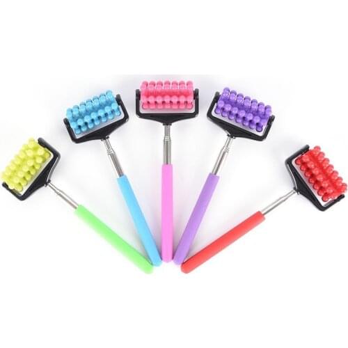 Adjustable 21-58cm Massage Case Practical Handy Stainless Pen Clip Back Scratcher Telescopic Pocket Scratching Kit Dragon Claw