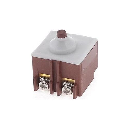 Momentary 4 Pins Terminals SPDT NO Pushbutton Switch AC 250V 5A