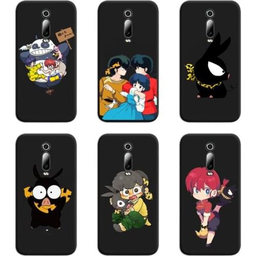 Cartoon Ranma 1 2 Phone Case For Redmi 9A 9 8A 7 6 6A Note 10 9 8 8T Pro Max K20 K30 Pro