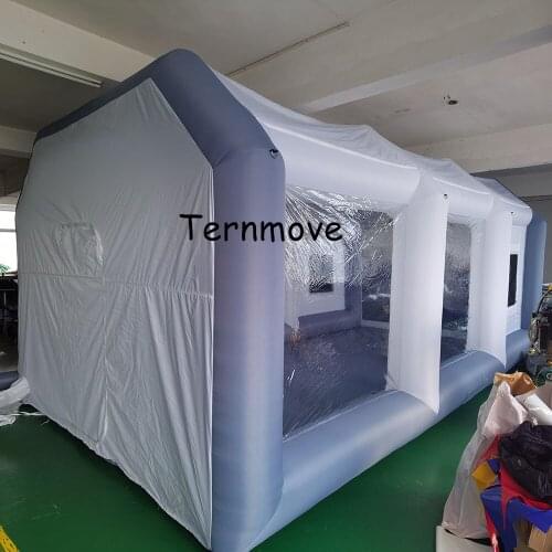 6x3x2.5m Portable Inflatable Paint Booth Used Inflatable Spray Booth Inflatable Paint Tent For Car Spraying