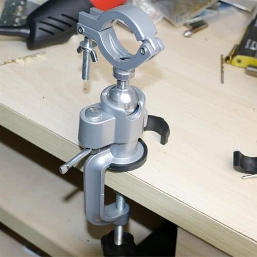 Table Vise Bench Clamp 360 Clamp Table Grinder Holder Drill Dremel for Rotary Tool Craft Model Tools Metal Working Tool