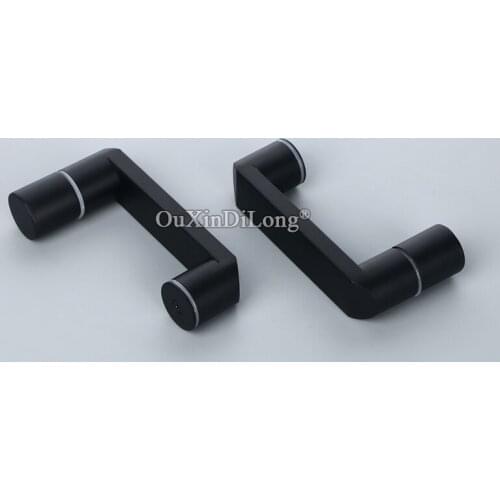 New 2PCS Stainless Steel Frameless Shower Glass Sliding Door Handles Glass Door Pull / Push Handles Hole Distance 145mm/5.71