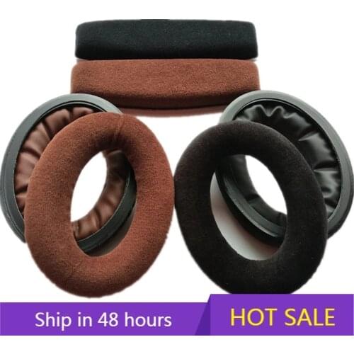 New Velvet Replacement Parts for Sennheise HD569 HD598 HD598SE HD599 Ear Pads Bumper Headband Earmuff Cover Cushion Earoads