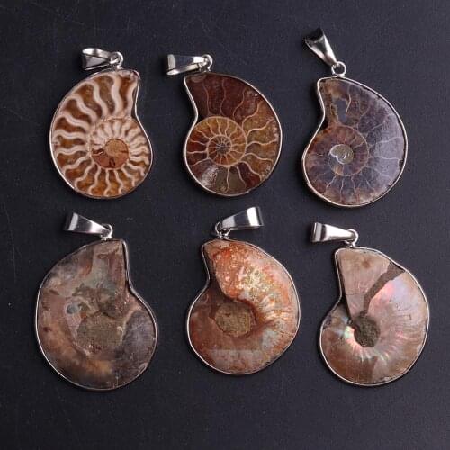 24pcs Seashell Snail Ocean Conch Animal Necklace Pendants Natural Stones Pendants Jewellery Making For Women Necklace Earring