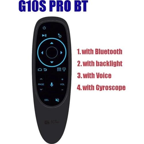 NEW Q7 Backlit Gyro Wireless Air Mouse 2.4G Smart Voice Remote Control IR Learning for Ugoos X3pro plus Android TV Box vs G21Pro