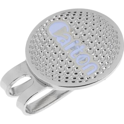 Alloy Golf Hat / / Visor Clip with Magnetic Golf Ball Marker Golf Accessories