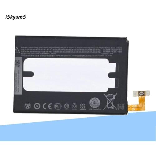 ISkyamS 1x 2840mAh B0PGE100/BOPGE100 Replacement Battery For HTC One M9 M9+ M9W One M9 Plus M9pt Hima Ultra 0PJA10 0PJA13