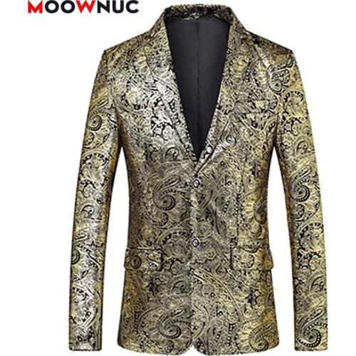 Wedding Blazers for Men Fashion Coat 2021 Autumn Casual Suit Slim Fit Brand MOOWNUC Bridegrooms Costume Prom Party