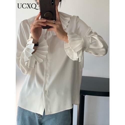 Свободные блузки UCXQ China At AliExpress