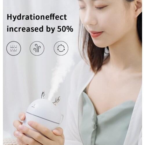 Humidifier Household Bedroom Small Mini Air Aromatherapy Purification Sprayer Water Replenishing Instrument USB Air Conditioning