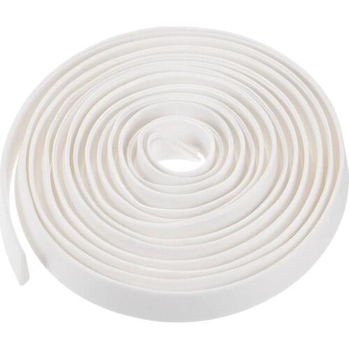 Uxcell Edge Trim U Seal Extrusion, Silicone White U Channel Edge Protector Sheet Fits 1/8-13/64inch Edge 5M/16.4Ft Length