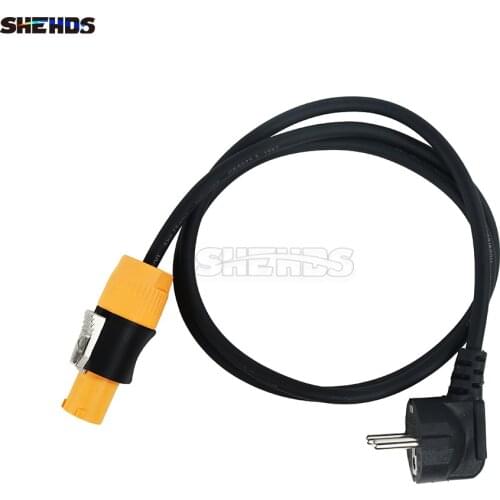 1/2/3/5/10 Meter Waterproof Power Plug for Outdoor Waterproof LED Wash Beam Lighting Disco DJ Stage Lighting Equipment SHEHDS
