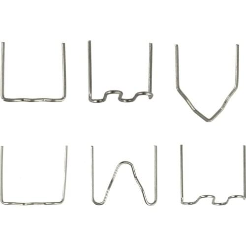 600Pcs Hot Stapler Plastic Repair Machine Welding Kits for Car Auto Bumper Repairing Tool for All Cars, 6 Types