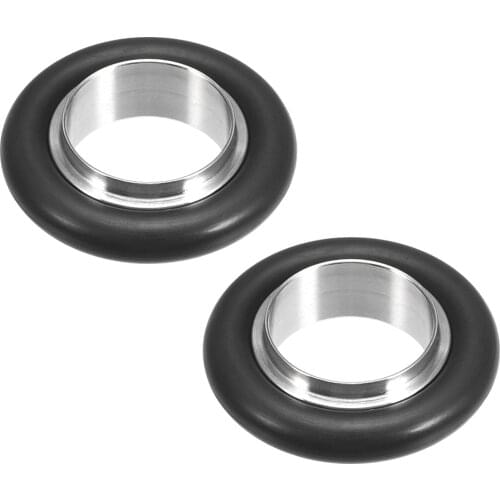 2 Pcs Centering Ring KF-16 Vacuum Fittings ISO-KF Flange 29.6mm x 15.6mm