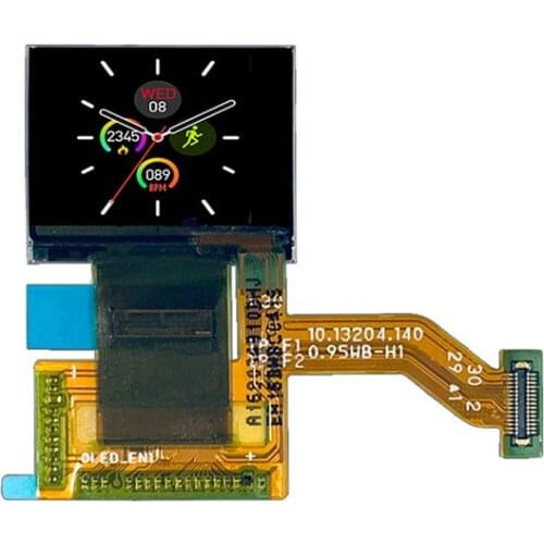 0.95 inch 30P SPI AM OLED Color Horizontal Screen RM67160 Drive IC 180(RGB)*120