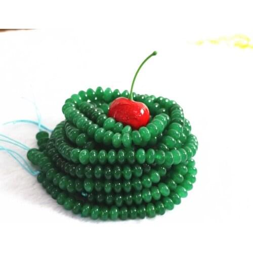 Green Aventurine stone 2X4mm 4X6mm 5X8mm popular abacus loose beads diy jewelry B168