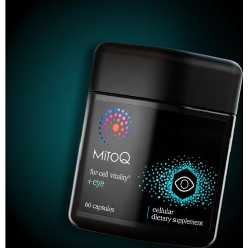 NewZealand MitoQ EYE Health Bilberry Capsules Lutein Zeaxanthin Melanin Normal Night Color Vision Retinal function Blue light