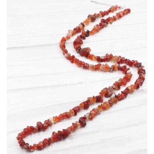 Wholesale Price 80cm Long Necklace for Women Natural Stone Agates Bead Payer Regious Pendant Chain Strand Necklaces Jewelry B204