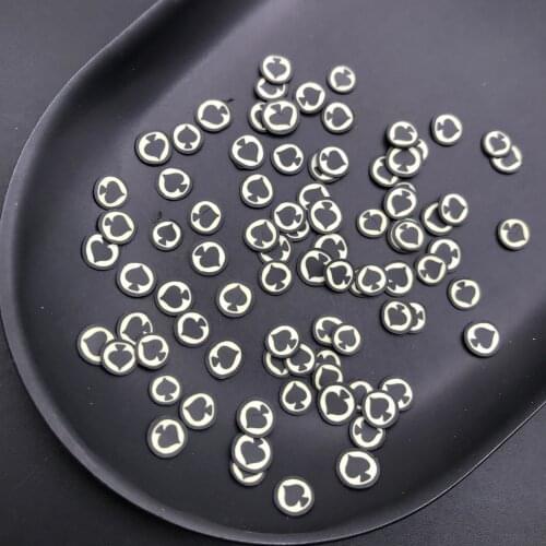 50g Spades Polymer Clay Slices Sprinkles for Kids Diy,Craft/Nail Art/Scrapbook Decoration,Filler Polymer Clay Embellishments