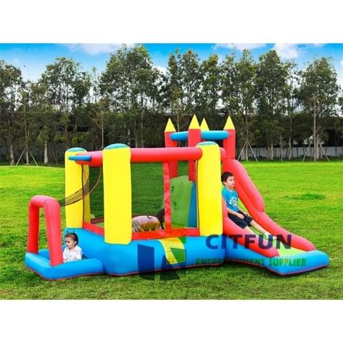 Jumping bouncy castle bounce house bouncer slide game giant inflatable combo NC-005B