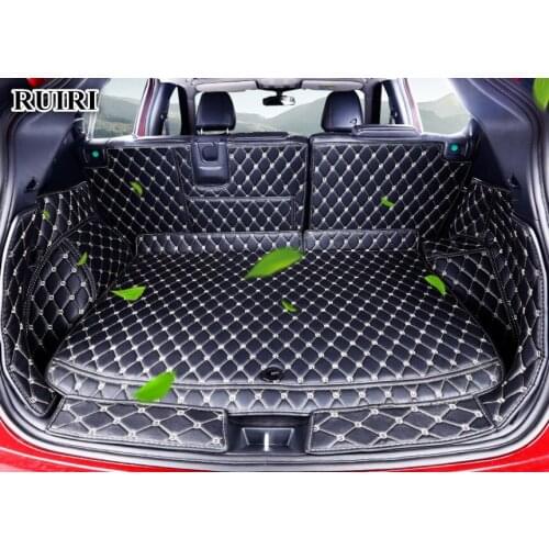 Top quality! Good car trunk mats for Mitsubishi ECLIPSE CROSS 2019-2017 durable boot carpets cargo liner for ECLIPSE CROSS 2018