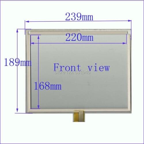ZhiYuSun NEW 10.4 Inch Touch Screen 239*189 for industry applications 239mm*189mm 8 lins 47F8104025 R13 commercial use