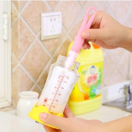 1Pcs Detachable Long Handle Soft Sponge Cup Brush Water Bottle Glass Cleaning Brush Scrubber Cleaner Tool Kitchen Accessories