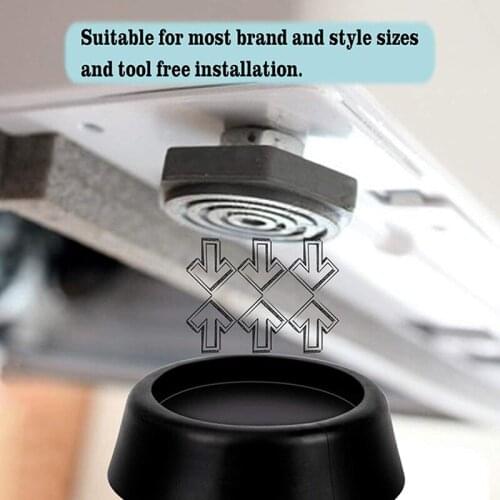 1PC Washing Machine Rubber Pads Anti-slip For Anti Vibration Pads Refrigerator Mute Mat Floor Furniture Protectors