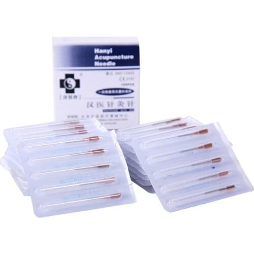 10 Size to choose HanYi Acupuncture Needles 0.20mm*25mm - 100 needles/box, 10 boxes HANYI Sterile Disposable Acupuncture Needles