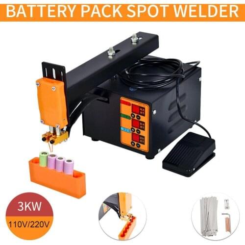 110V/220V 3KW Handheld Battery Pack Spot Welder 18650 Battery Pack Welding Machine