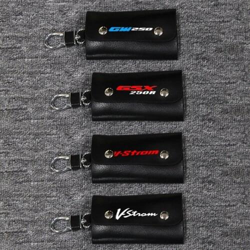 3D Key Holder Chain Collection Keychain For SUZUKI GSX750 Katana 1100 GS500 GSX1250 F/SA/ABS Motorcycle Key Ring Key